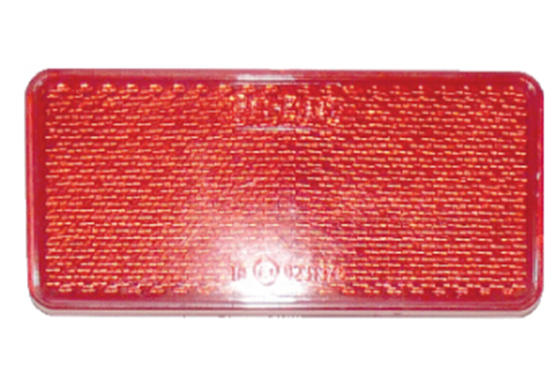 Rectangular adhesive reflector (94 x 44mm)